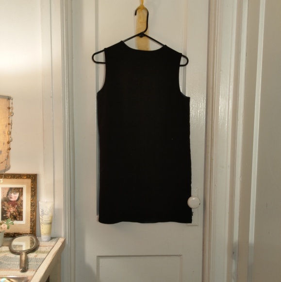 Foux Leather Top Dress - Picture 4 of 4